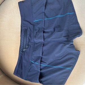 Blue Lululemon shorts